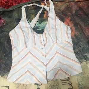 Menswear Look Halter Top